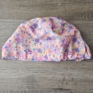 Floral Euro Scrub Cup